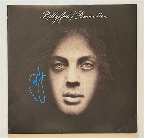 Billy Joel Autographed Album "Piano Man" - BAS COA - The Autograph Source