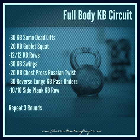 #kettlebellcircuit | Full body kettlebell workout, Kettlebell workout ...