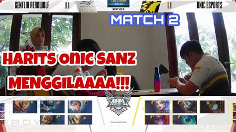 Onic Vs Genflix Match 2 MPL Season 6 Week 1 Day 2 YouTube