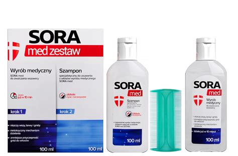 Sora Med Aflofarm Zestaw Do Zwalczania Wszawicy Allegro Pl