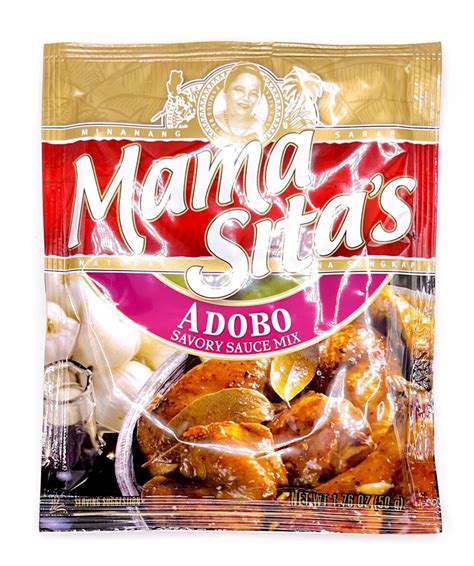 Mama Sitas Adobo Savory Sauce Mix 50g Seattle Manila Oriental Store