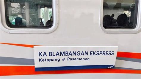 Jadi Kereta Dengan Rute Terpanjang Di Indonesia Ka Blambangan Ekspres