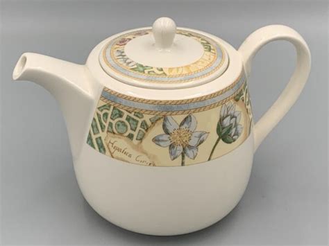 Wedgwood Garden Maze Pint Teapot Replace Your Plates