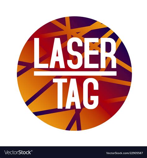 Logo For Laser Tag And Airsoft Royalty Free Vector Image