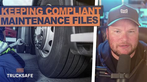 Keys To Compliant Vehicle Maintenance Files Youtube