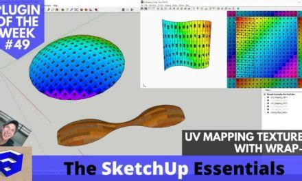 Bending Objects Along Complex Faces With Flowify For Sketchup