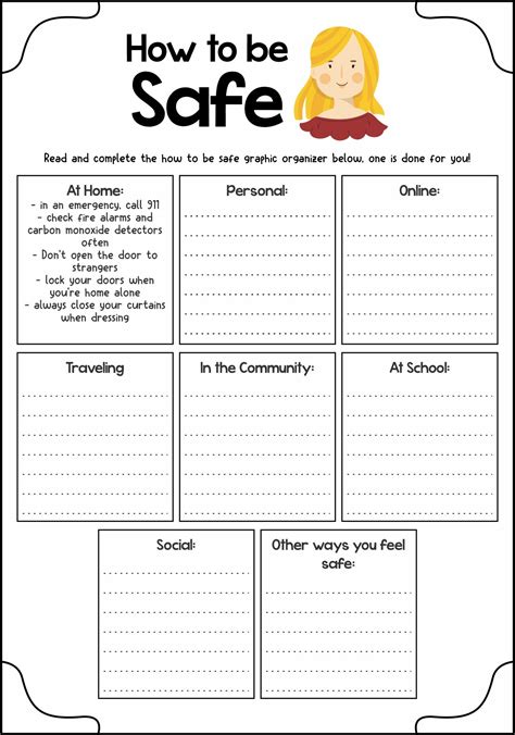 Online Safety Worksheets Pin On Thweattheart Products