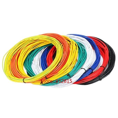 10 Meters UL1007 20 20AWG PVC Electronic Cable Copper Wire 300V 21 0