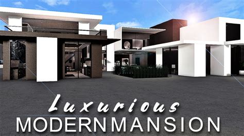 Modern Luxury Mansion Bloxburg