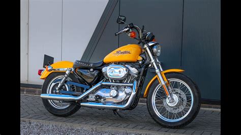 Harley Davidson Xlh Hugger In Chrome Yellow Youtube