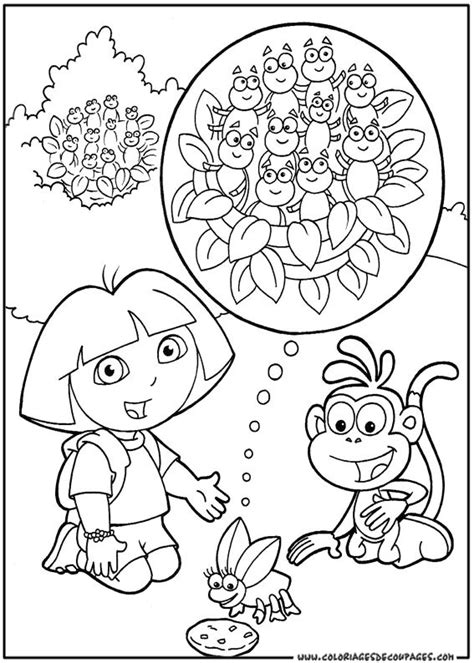 Coloriage Dora l Exploratrice 29942 Dessins Animés Dessin à