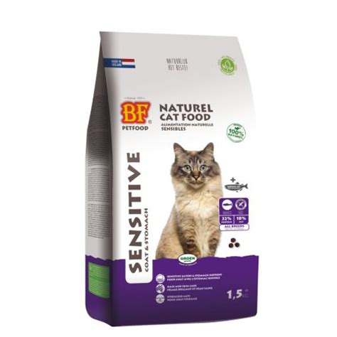 BF Petfood Sensitive Coat Stomach Kattenvoer Welkoop