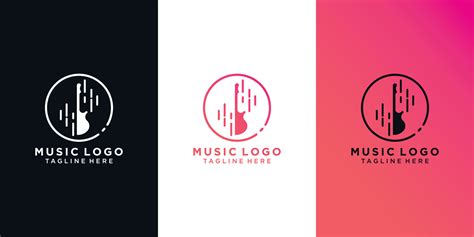 Music logo design with modern concept Premium Vector 13447438 Vector Art at Vecteezy