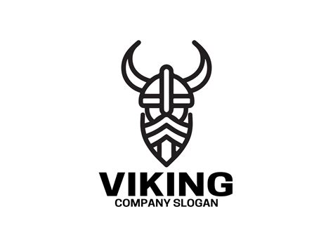 Viking Logo Design Template 44773222 Vector Art at Vecteezy