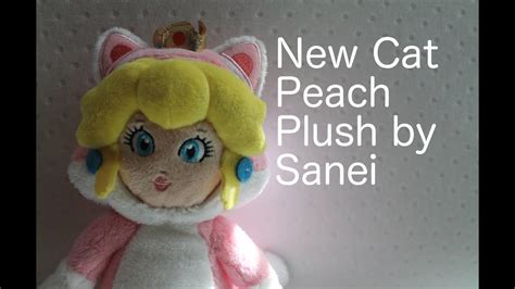 New Cat Peach Plush Super Mario 3d World Youtube