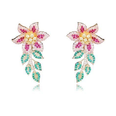 Luxury Cubic Zirconia Dangle Earrings Online Only