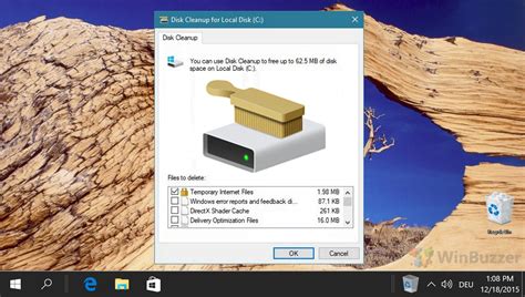 How To Free Up Space On Windows 10 With Disk Cleanup In Classic And Extended Mode Winbuzzer