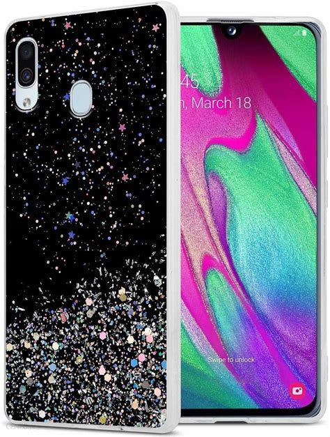 Cadorabo Pokrowiec Do Samsung Galaxy A Etui Glitter Etui Na Telefon