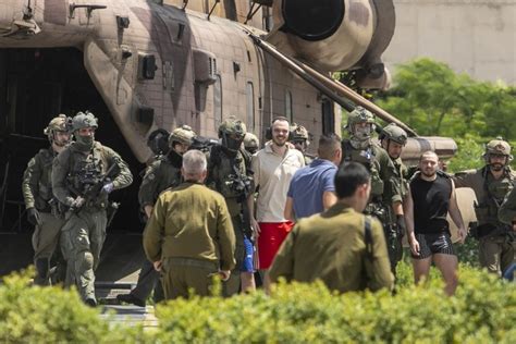 Israeli Military Rescues Four Hostages Alive From Gaza, Including Noa ...