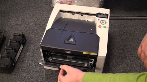 Kyocera Ecosys Fs Dn Laser Printer Overview Youtube