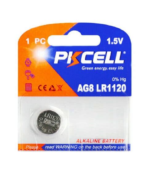 PKcell Alkaline Button Cell Battery 1 5 Volt For Household Items