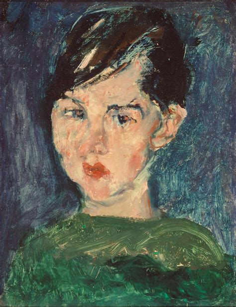 Fille En Vert Soutine Huile Sur Toile 36 X 27 Cm 1928 Flickr