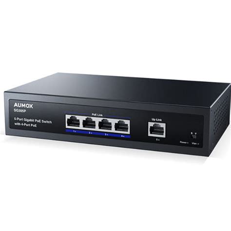 Buy Wholesale China Aumox Port Gigabit Poe Switch Port Poe W