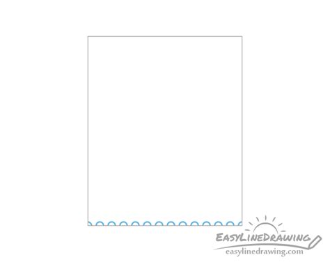 How To Draw A Stamp Step By Step Easylinedrawing