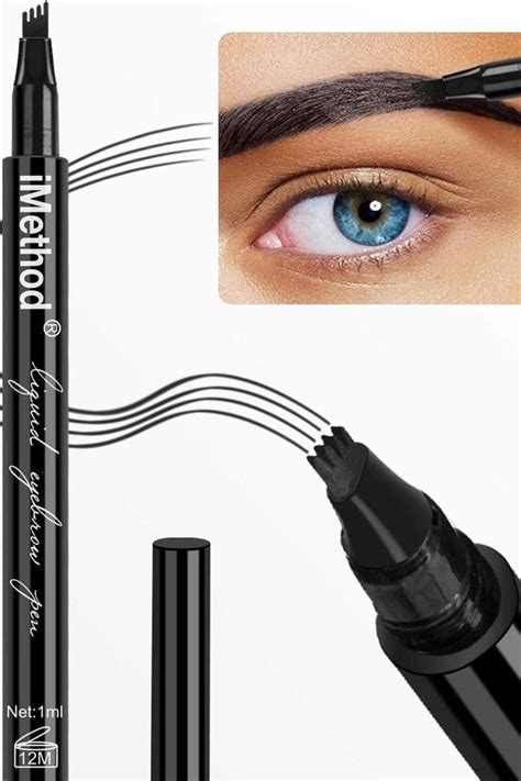 Imethod Eyebrow Pen Imethod Eyebrow Pencil With A Micro Fork Tip Applicator Creates Natural