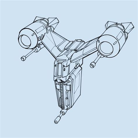 Artstation Enemy Space Fighter Eric Geusz Space Ship Concept Art