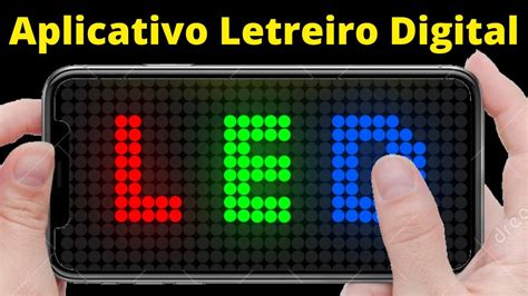 App De Letreiro Digital Led Aprenda Como Baixar Hiper Curioso