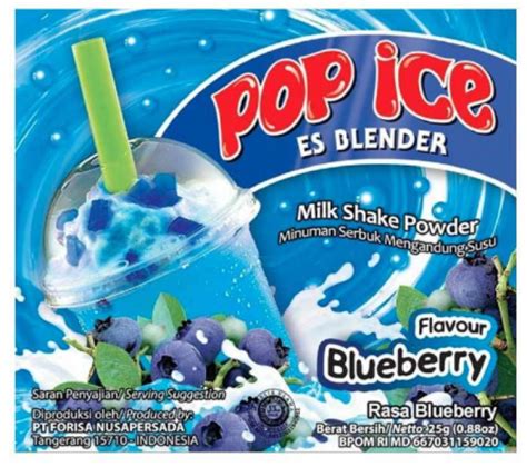 Lakmar Grosir Pop Ice Blueberry 25 G