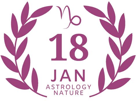 Stellar Nature The January 18 Zodiac Sign Astrology Nature