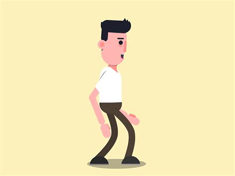 Walking Person Animation Clipart