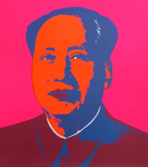 Lot ANDY WARHOL MAO 2 SCREENPRINT