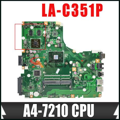 สำหรับ Acer E5 422 E5 422g เมนบอร์ดแล็ปท็อป La C351p ที่มี A4 Amd Cpu Nb เมนบอร์ดโน้ตบุ๊ค A4war