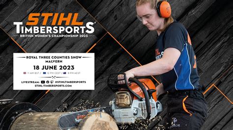 STIHL TIMBERSPORTS British Women Championship 2023 YouTube