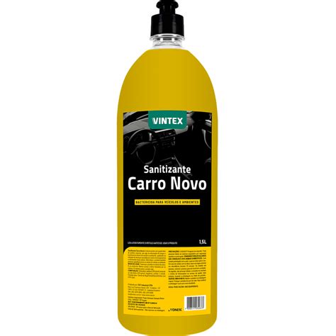 Aromatizante Sanitizante Cheirinho Carro Novo Vintex Vonixx L