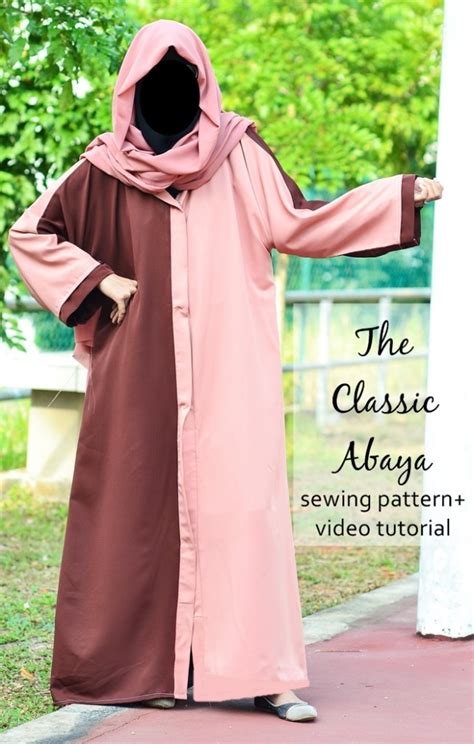 The Classic Abaya Sewing Pattern And Tutorial For Beginners Sew Some