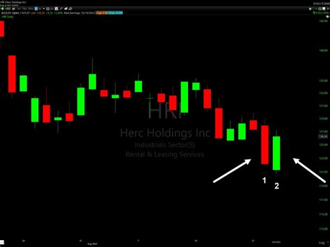 TC2000 Bullish Piercing Candlestick Scan - The Trade Risk