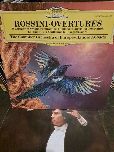 Abbado Rossini Overtures Dg Digital Vinyl