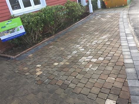 Marshalls Tegula Block Paving Driveway Larkfield Aylesford Kent Abel