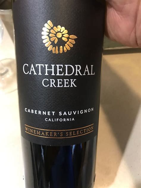 Cathedral Creek Cabernet Sauvignon Winemaker S Selection Usa