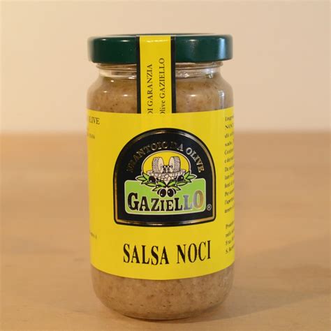 Salsa Di Noci G 180 Olio Gaziello