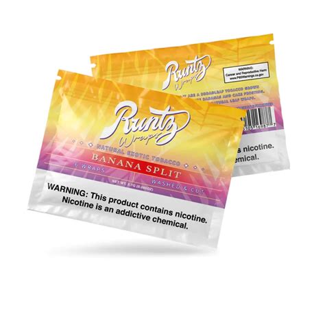 Banana Split Runtz Wrap Packwood X Runtz Uk