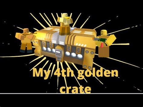 TDS Opening My 4th Golden Crate YouTube