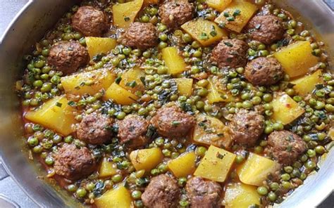 Tajine de viande hachée petits pois et pommes de terre Bon Savoir