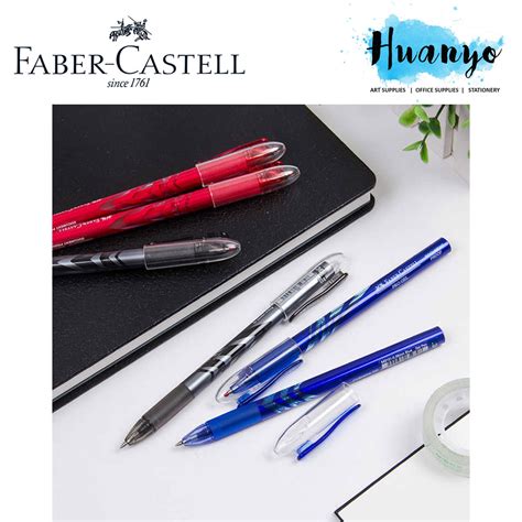 Faber Castell Pro Gel Document Proof Retractable Rubber Grip Gel Pen