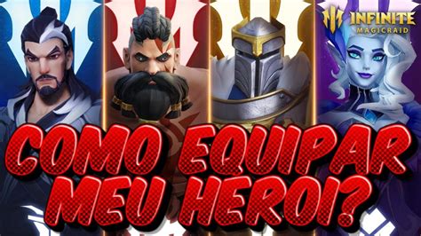 Infinite Magicraid Como Equipar Meu Heroi Dicas Dos Melhores