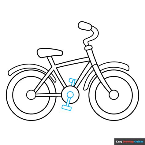 How to Draw a Cartoon Bicycle - Really Easy Drawing Tutorial